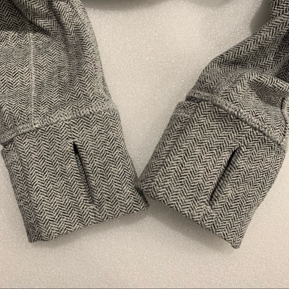 Lululemon Forme Jacket II Textured Heathered Herringbone Heathered Black White - Picture 12 of 15